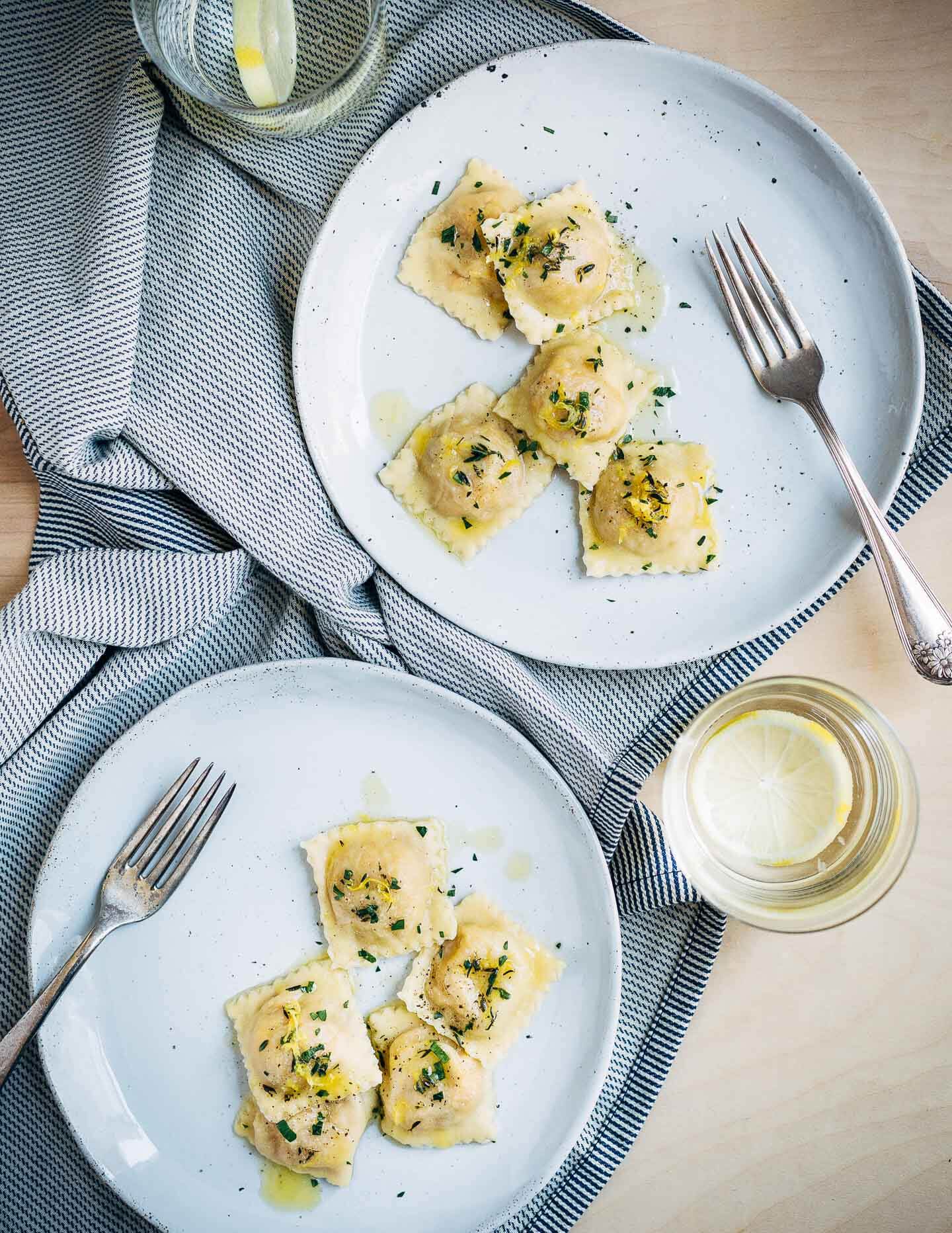 kabocha squash ravioli // brooklyn supper