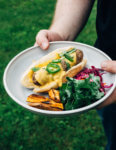 Grilled Beer-Braised Brats Served Four Ways