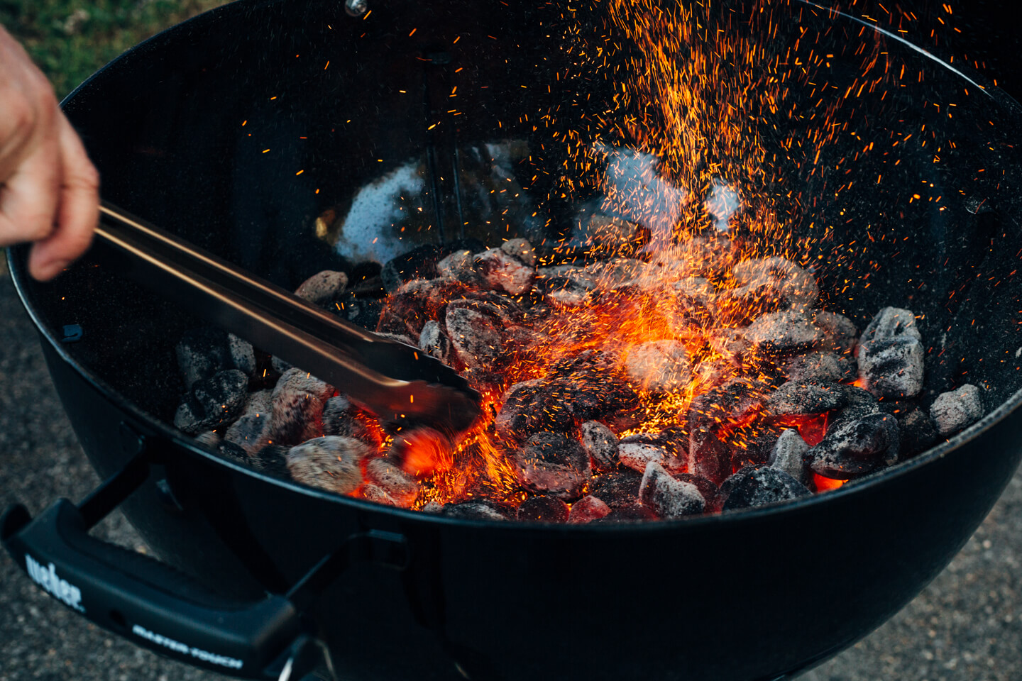 Add a pop of char and smoke to your Thanksgiving feast with this recipe for cumin-rubbed grilled lamb chops, grilled acorn squash wedges, dill and fennel tzatziki, and pomegranate arils. 
