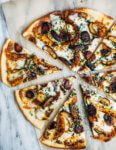 A savory, fall-inspired roasted butternut squash and sausage pizza with garlicky sautéed mushrooms and fresh herbs.