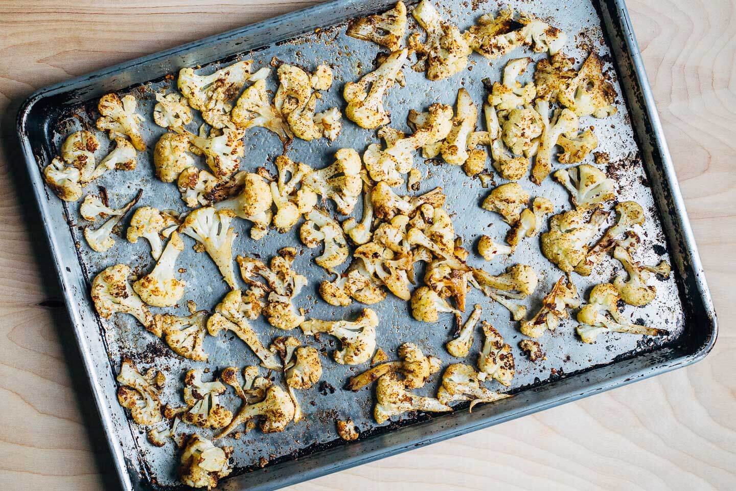 Chipotle-roasted cauliflower