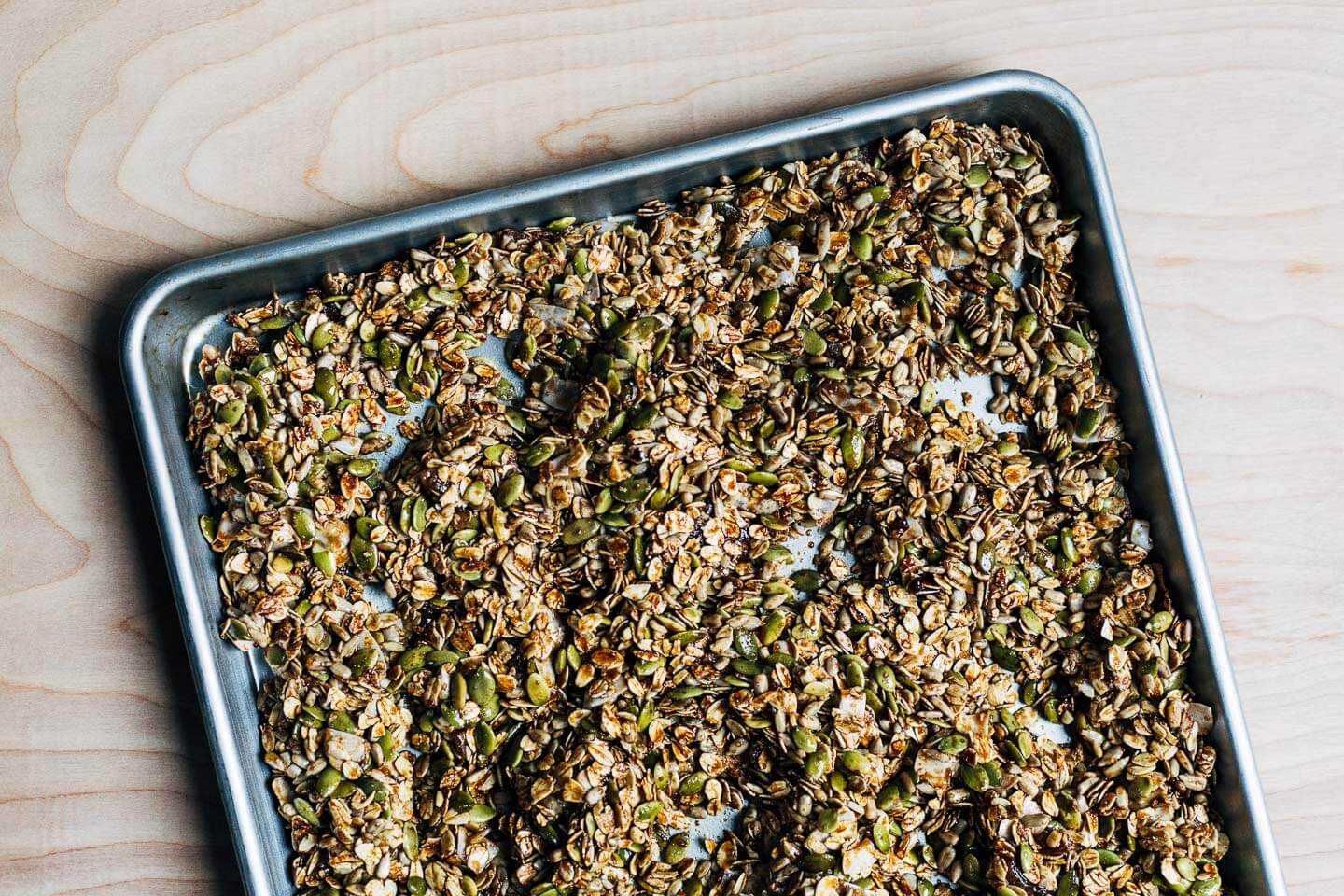 Ready for the oven